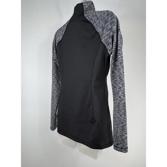 Hind Pullover Fleece Lined Jacket Women's Medium Quarter Zip Black - Picture 4 of 13